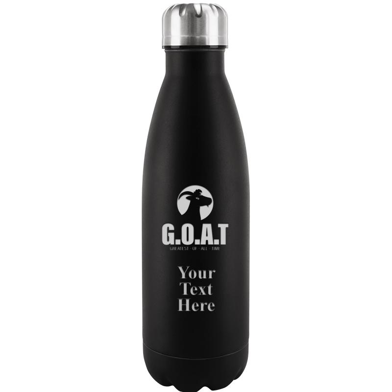 BLACK WATER BOTTLE 17 OZ