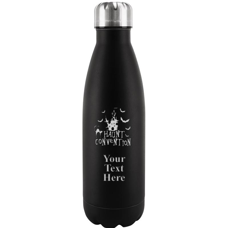BLACK WATER BOTTLE 17 OZ