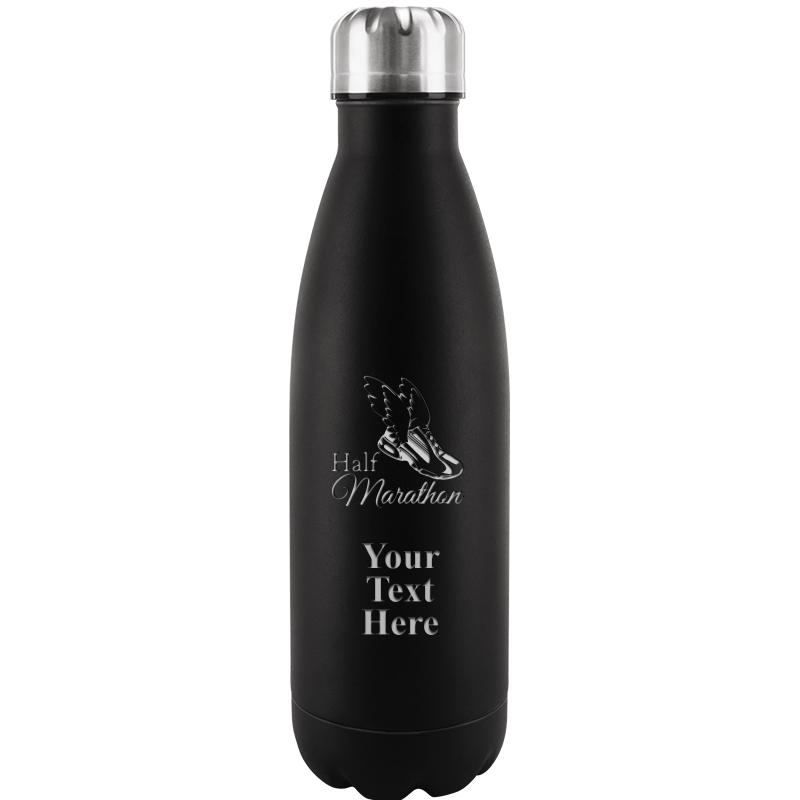 BLACK WATER BOTTLE 17 OZ