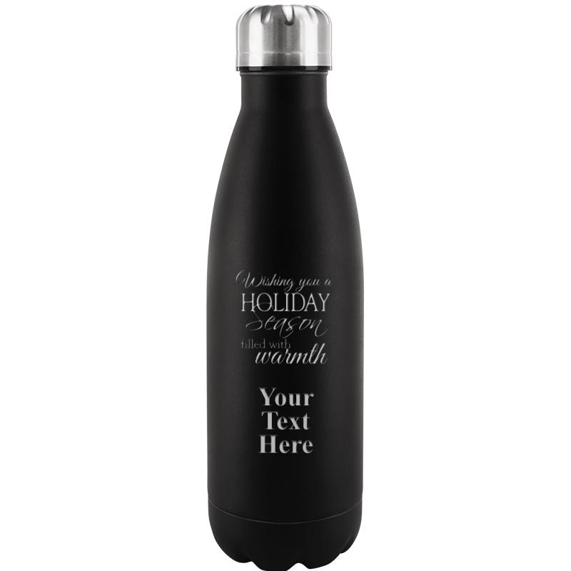 BLACK WATER BOTTLE 17 OZ