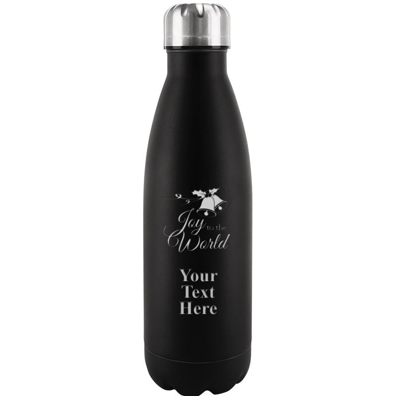 BLACK WATER BOTTLE 17 OZ