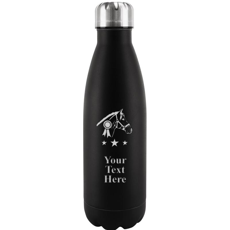 BLACK WATER BOTTLE 17 OZ