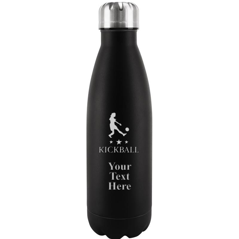 BLACK WATER BOTTLE 17 OZ