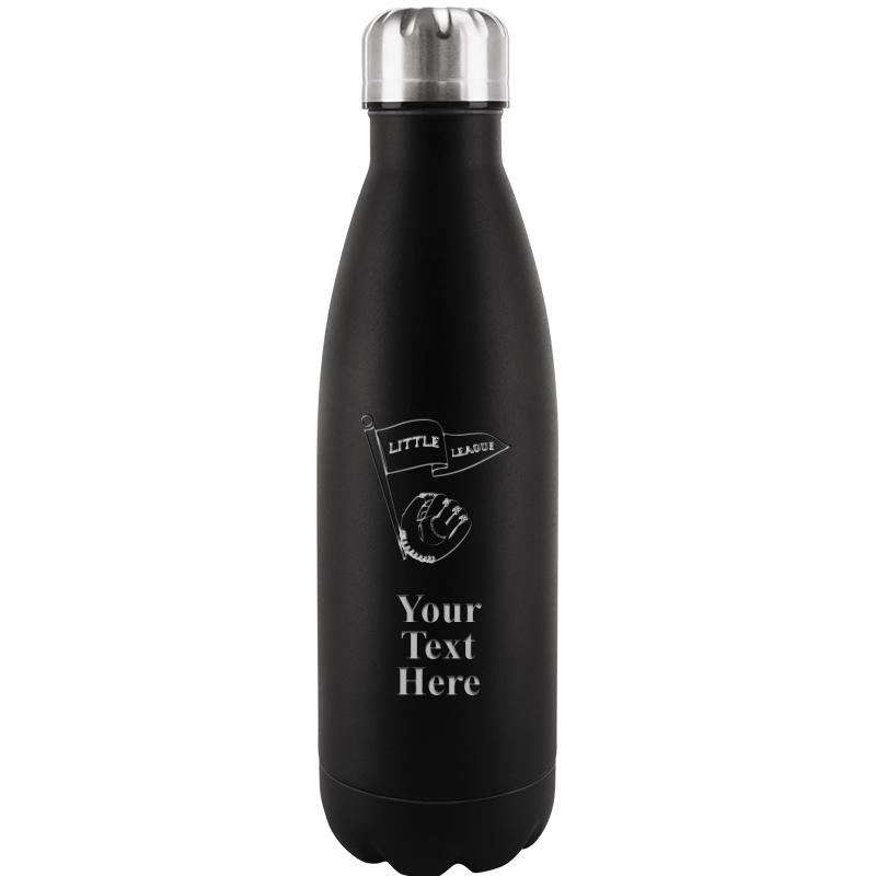 BLACK WATER BOTTLE 17 OZ