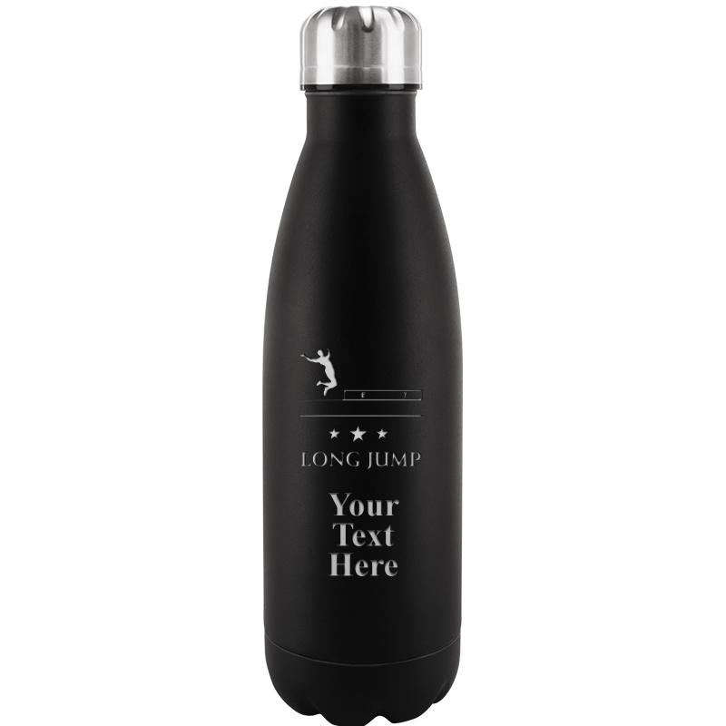 BLACK WATER BOTTLE 17 OZ