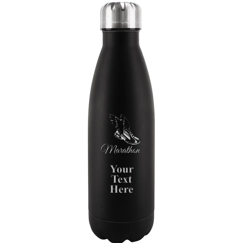 BLACK WATER BOTTLE 17 OZ