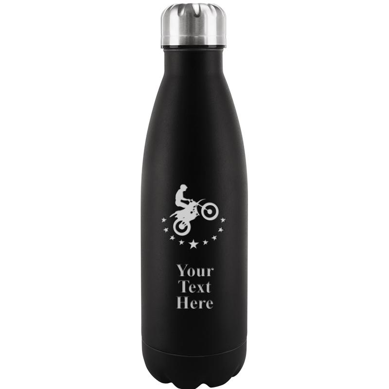 BLACK WATER BOTTLE 17 OZ