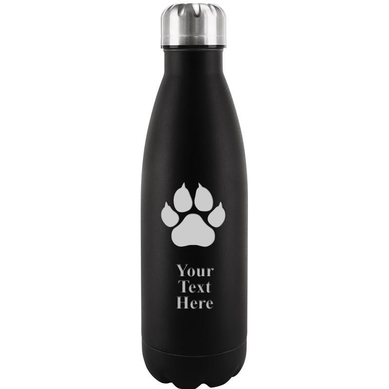 BLACK WATER BOTTLE 17 OZ