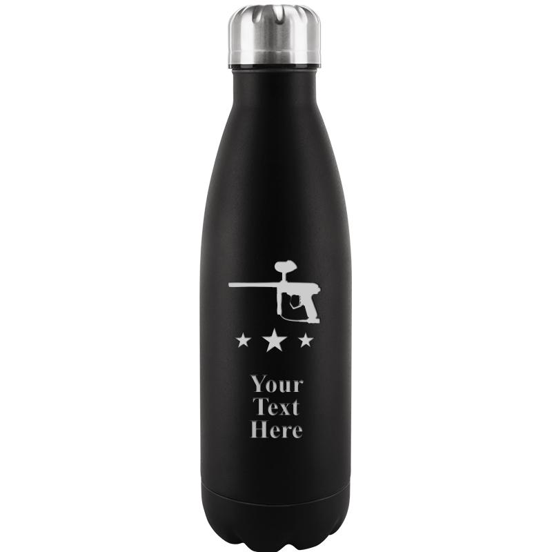 BLACK WATER BOTTLE 17 OZ