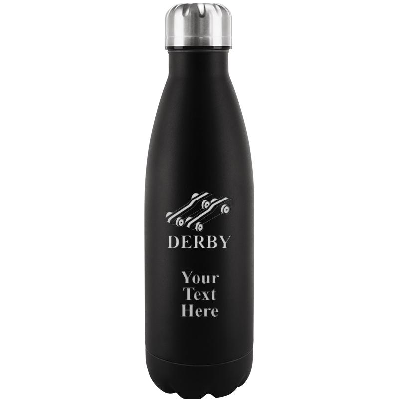 BLACK WATER BOTTLE 17 OZ