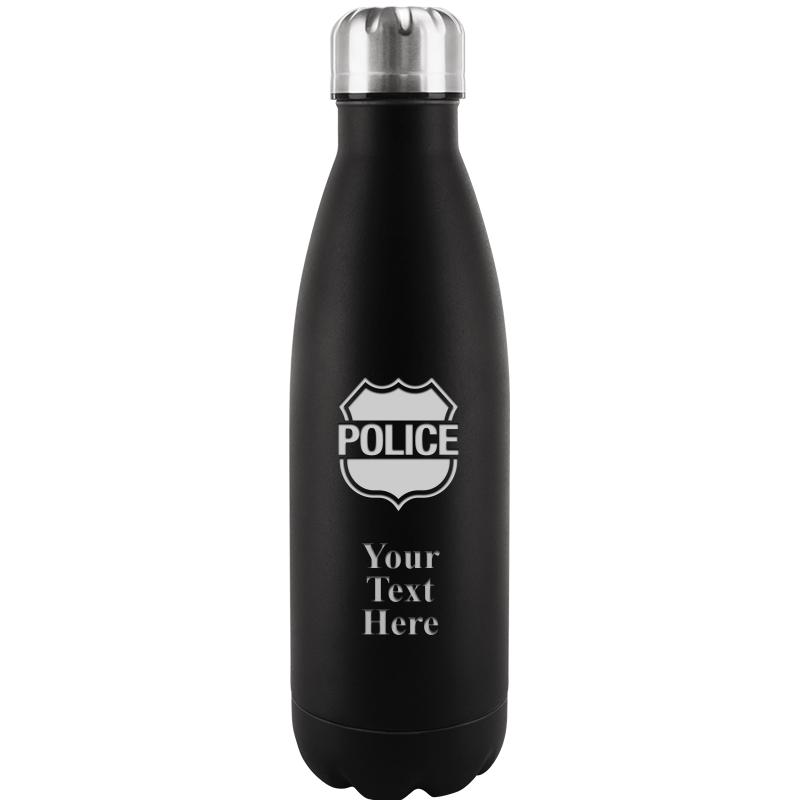 BLACK WATER BOTTLE 17 OZ