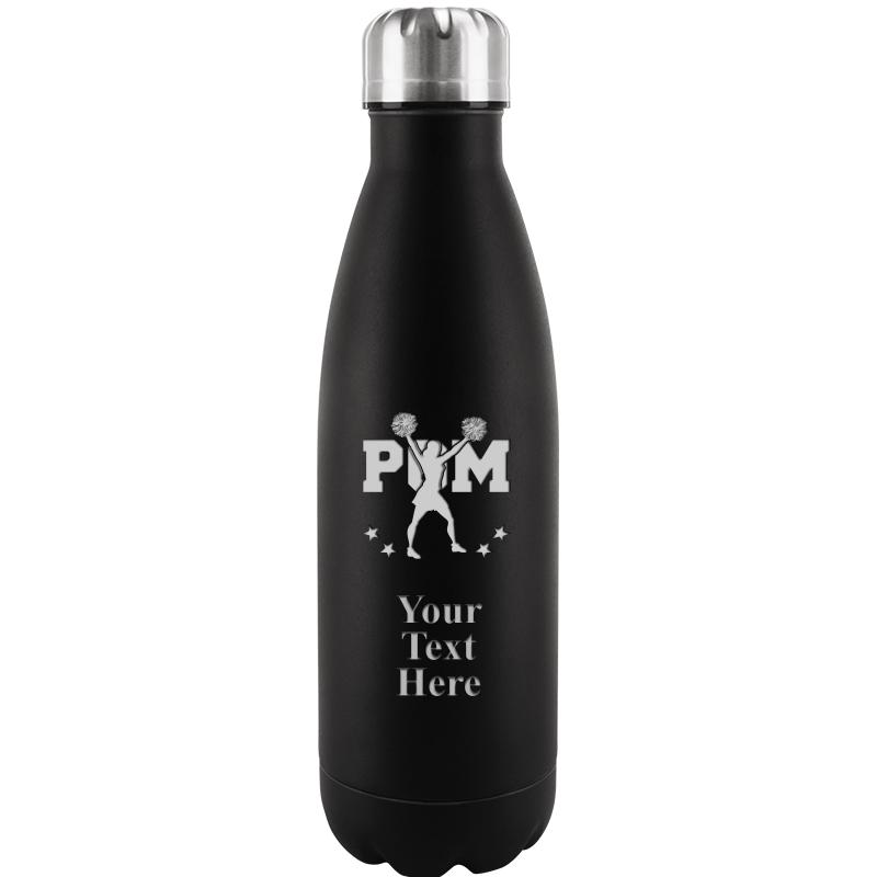 BLACK WATER BOTTLE 17 OZ