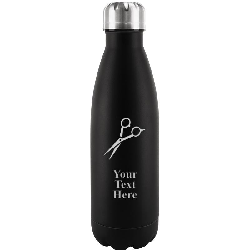 BLACK WATER BOTTLE 17 OZ