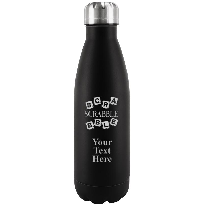 BLACK WATER BOTTLE 17 OZ