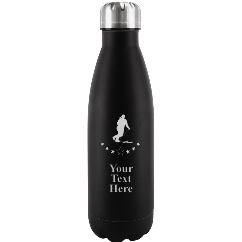 BLACK WATER BOTTLE 17 OZ