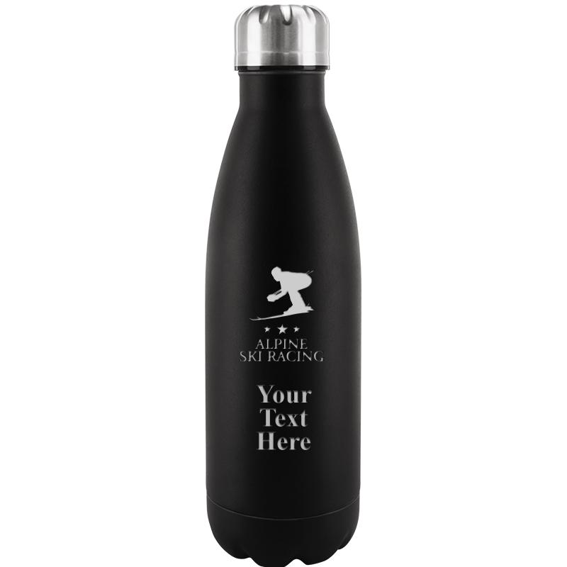 BLACK WATER BOTTLE 17 OZ