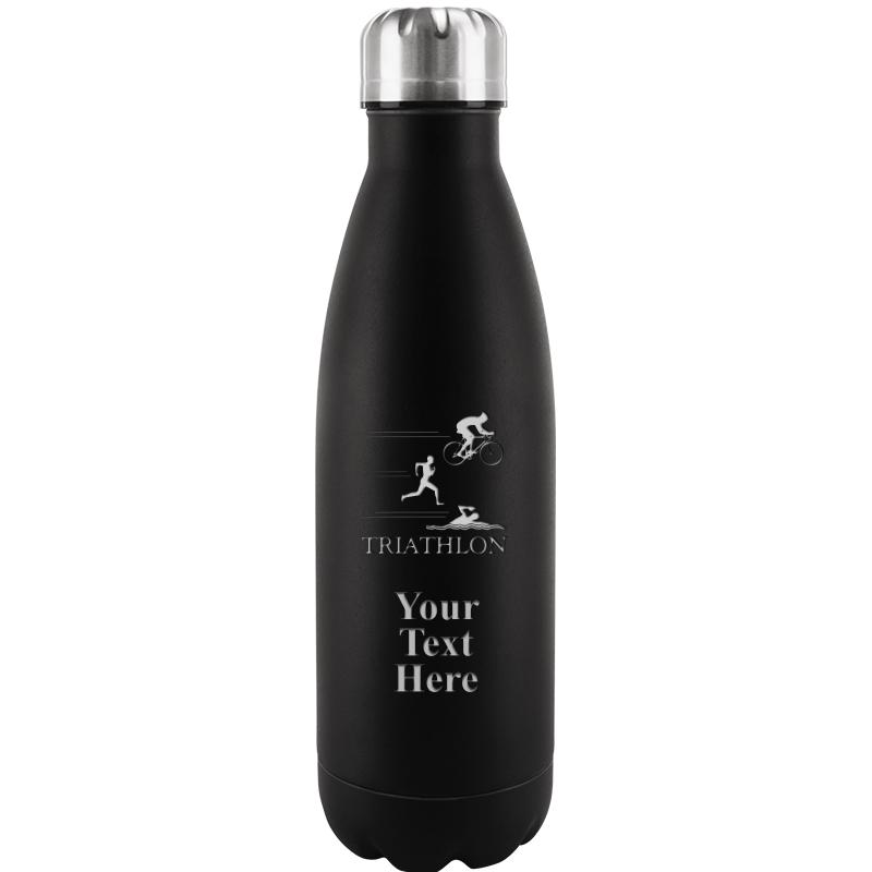 BLACK WATER BOTTLE 17 OZ