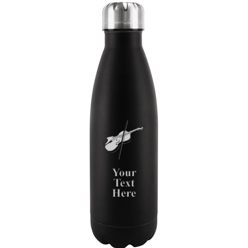 BLACK WATER BOTTLE 17 OZ