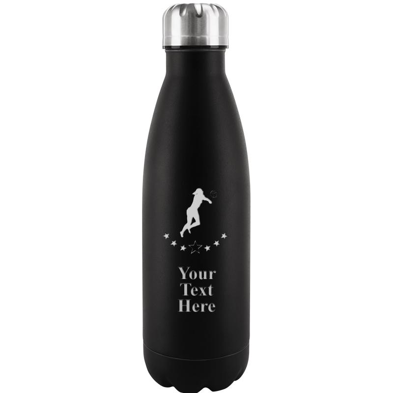 BLACK WATER BOTTLE 17 OZ