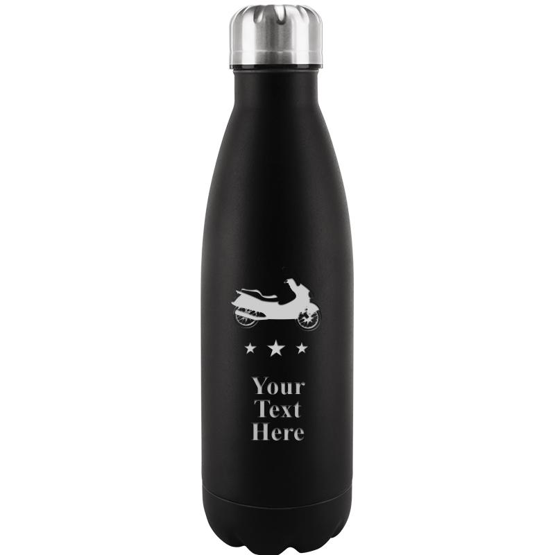 BLACK WATER BOTTLE 17 OZ