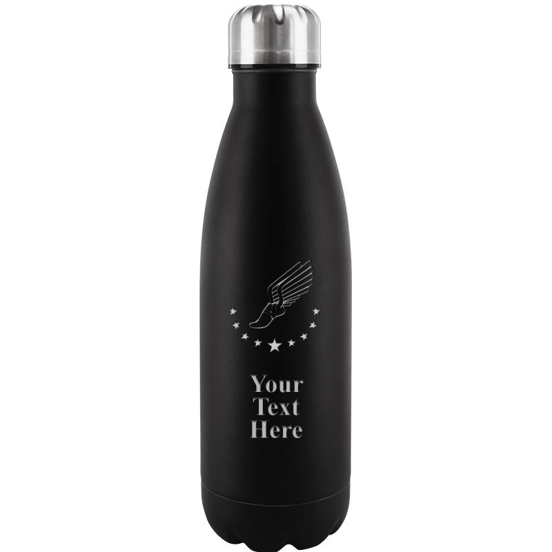 BLACK WATER BOTTLE 17 OZ