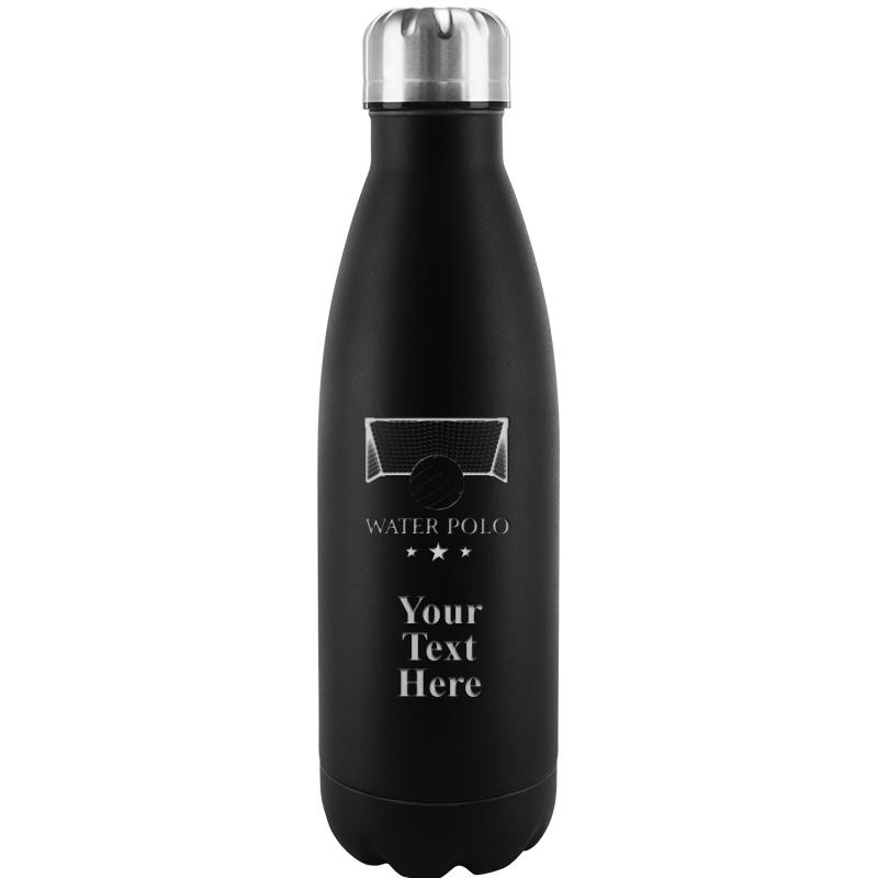 BLACK WATER BOTTLE 17 OZ