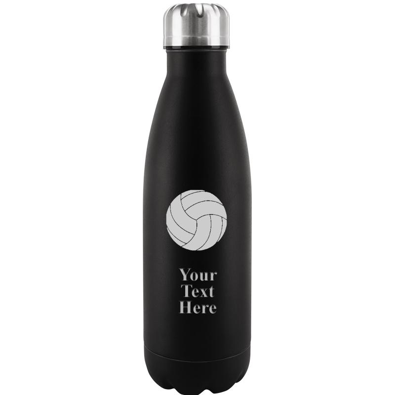 BLACK WATER BOTTLE 17 OZ