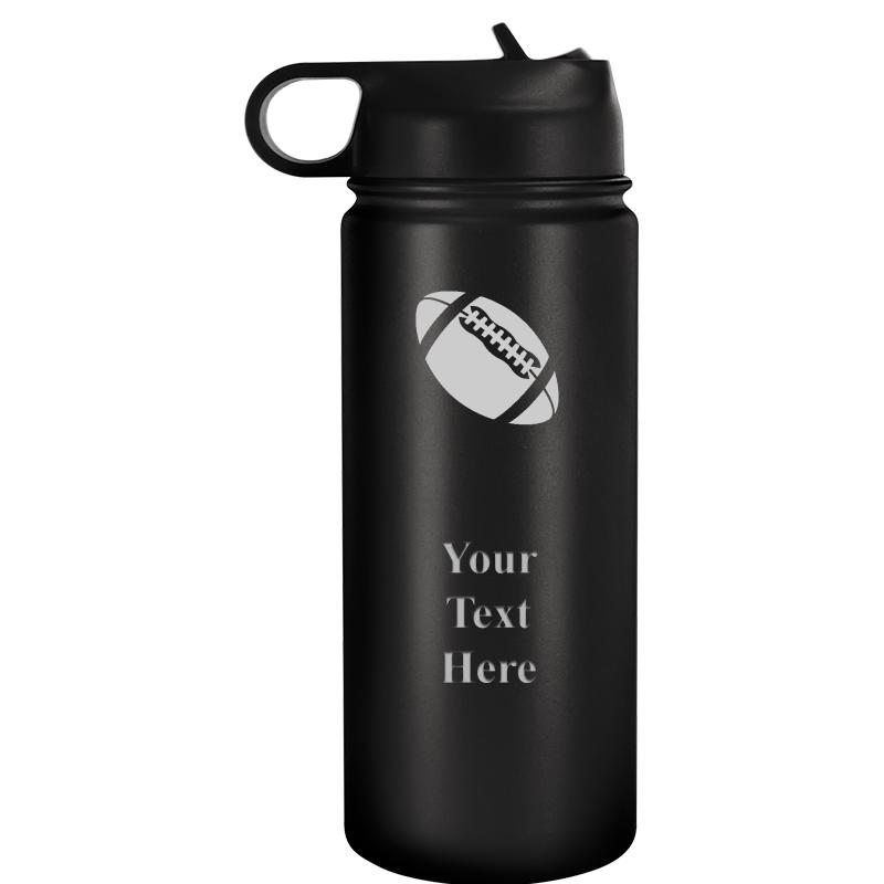 WATER BOTTLE 20OZ BLACK