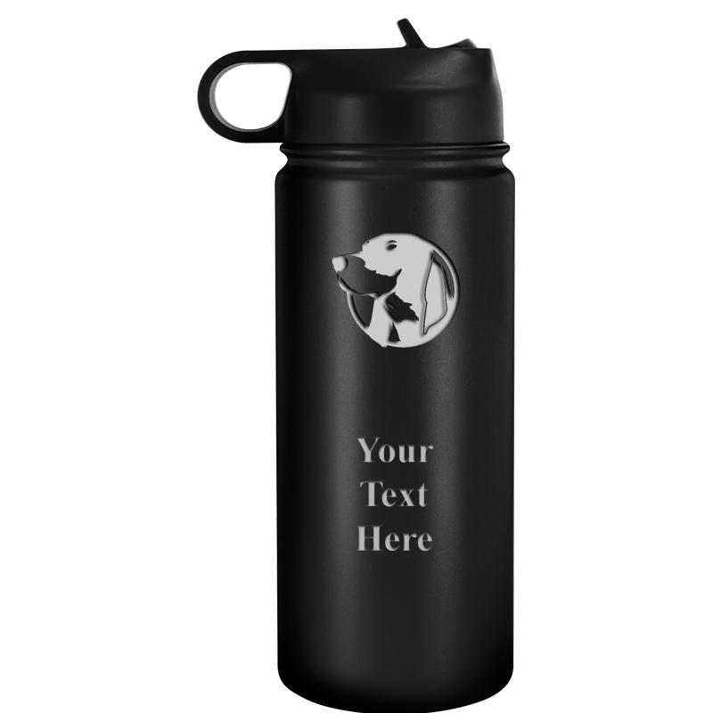 WATER BOTTLE 20OZ BLACK