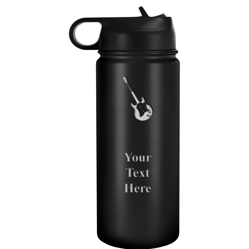 WATER BOTTLE 20OZ BLACK