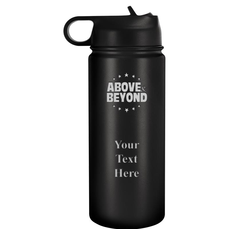 WATER BOTTLE 20OZ BLACK