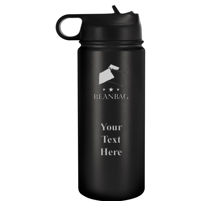 WATER BOTTLE 20OZ BLACK