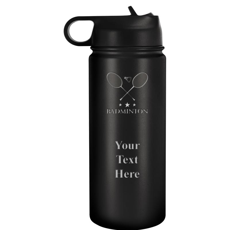 WATER BOTTLE 20OZ BLACK
