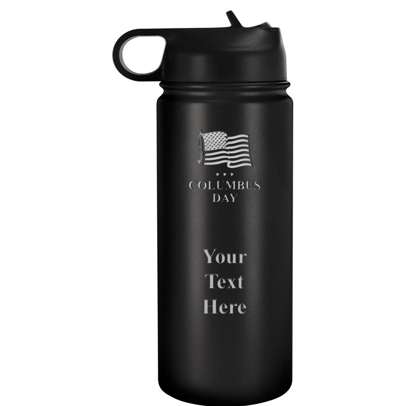 WATER BOTTLE 20OZ BLACK