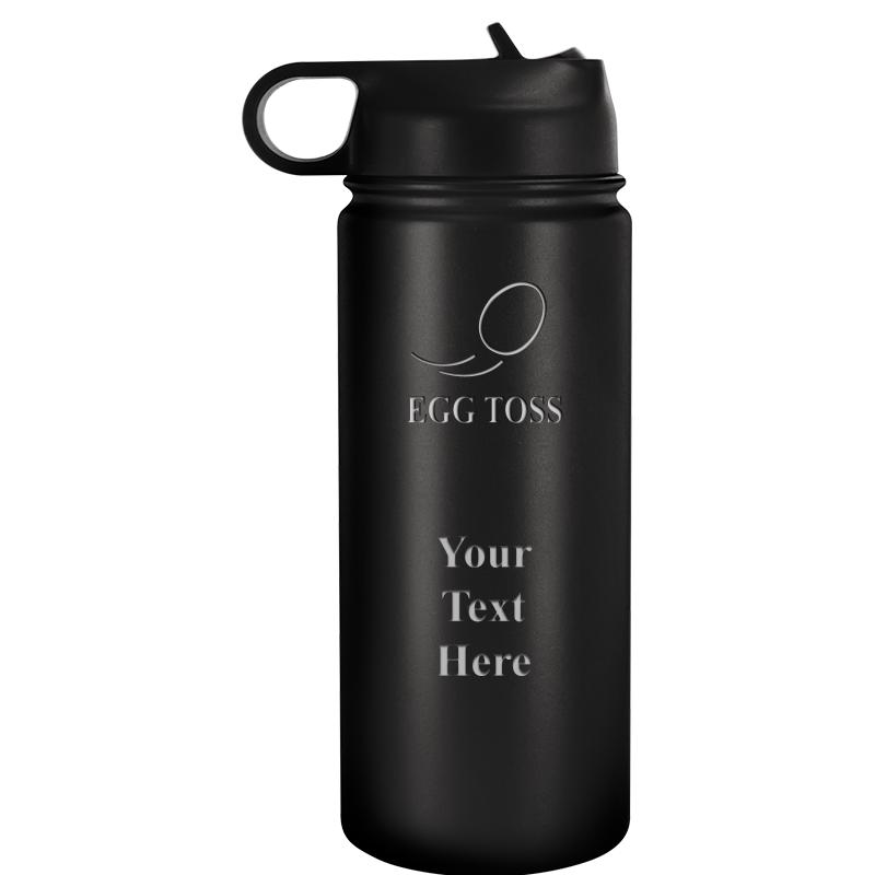 WATER BOTTLE 20OZ BLACK
