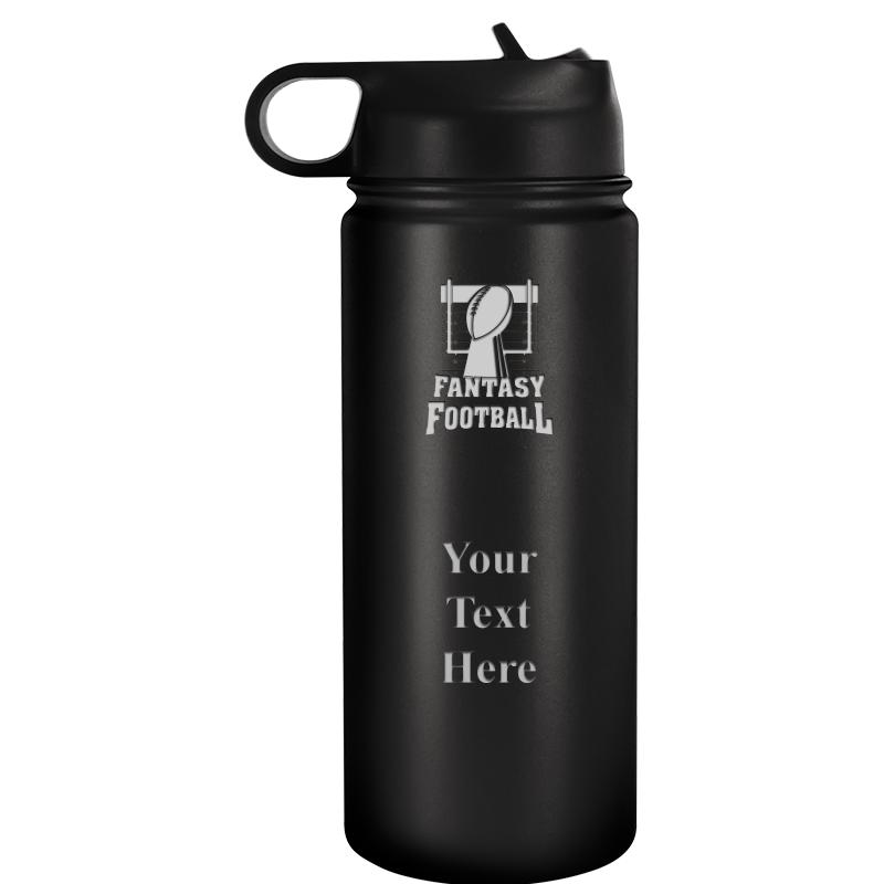WATER BOTTLE 20OZ BLACK