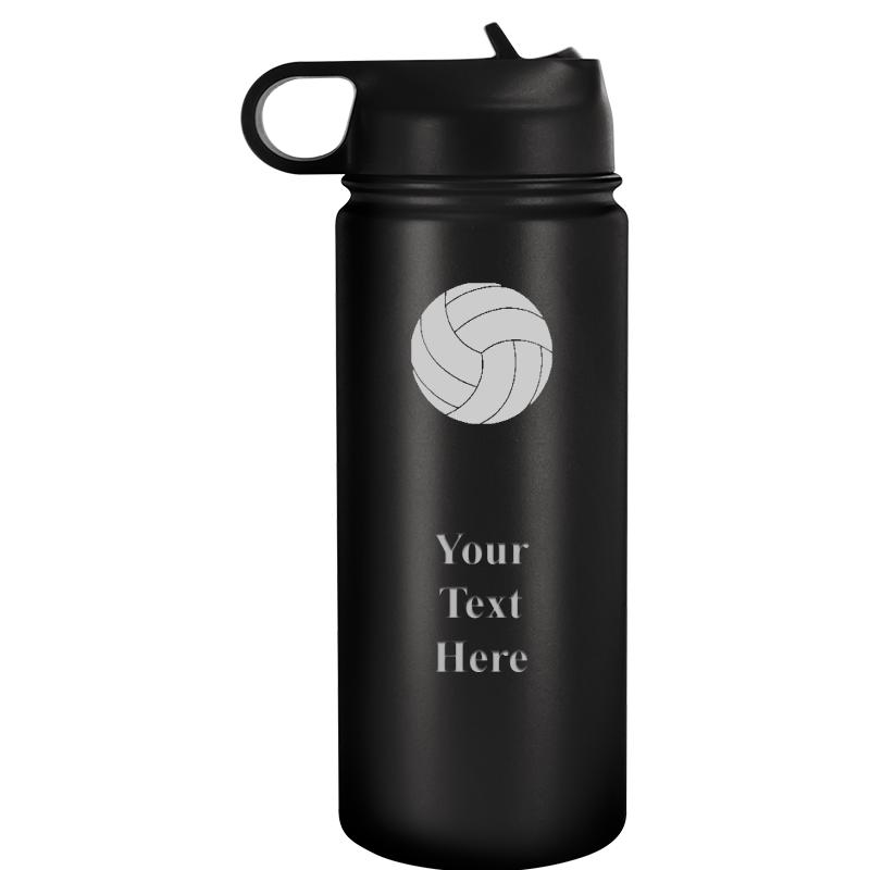 WATER BOTTLE 20OZ BLACK