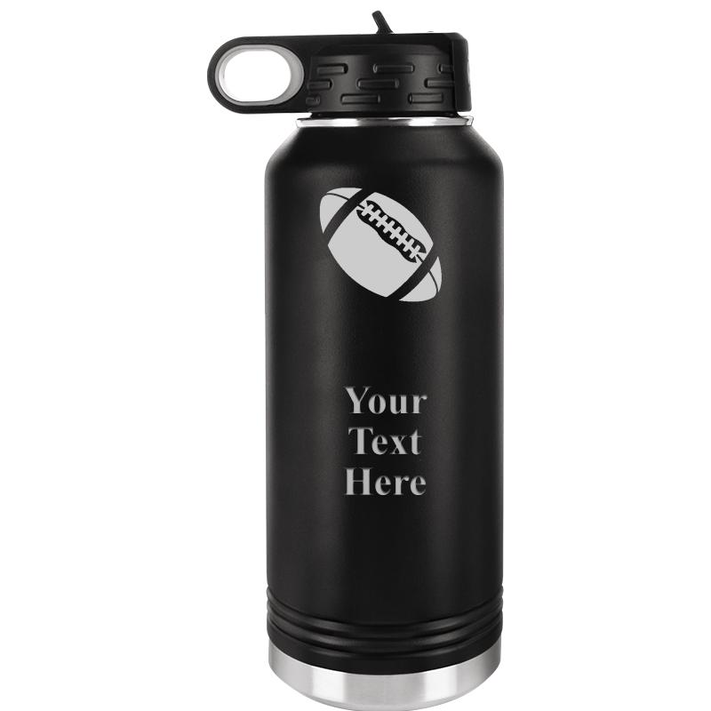 WATER BOTTLE 32OZ BLACK