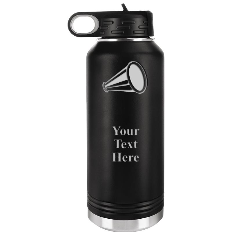 WATER BOTTLE 32OZ BLACK
