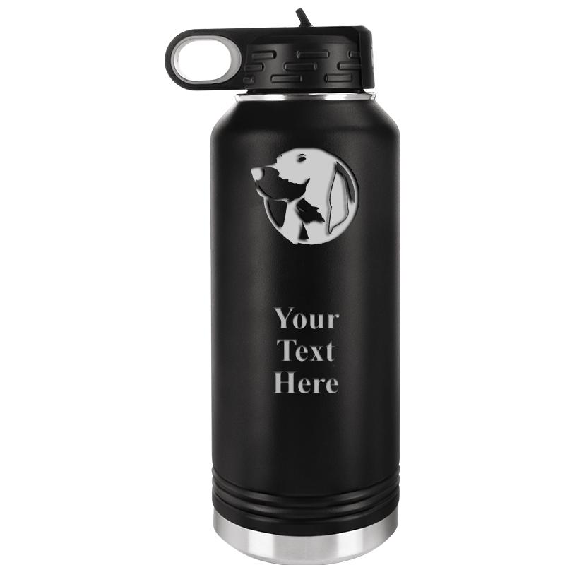 WATER BOTTLE 32OZ BLACK