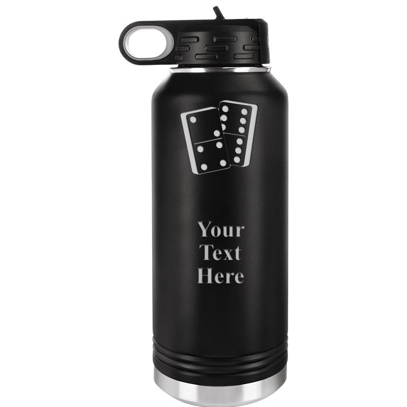 WATER BOTTLE 32OZ BLACK