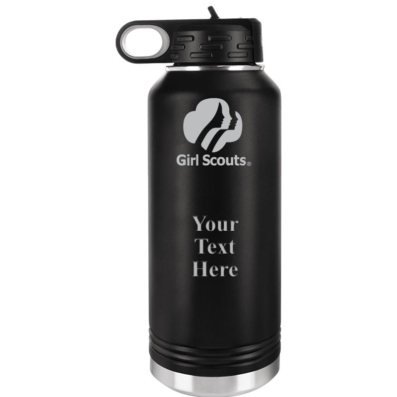 WATER BOTTLE 32OZ BLACK