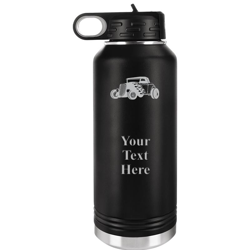 WATER BOTTLE 32OZ BLACK