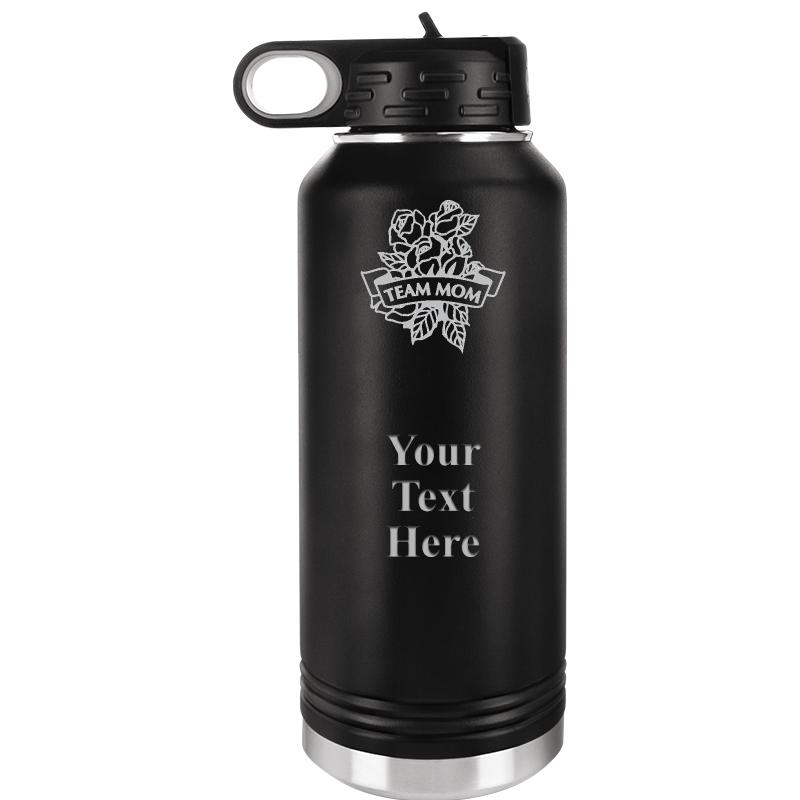 WATER BOTTLE 32OZ BLACK