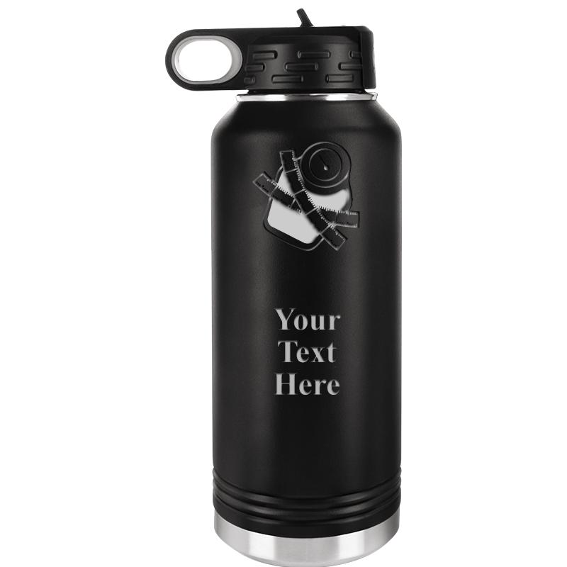 WATER BOTTLE 32OZ BLACK