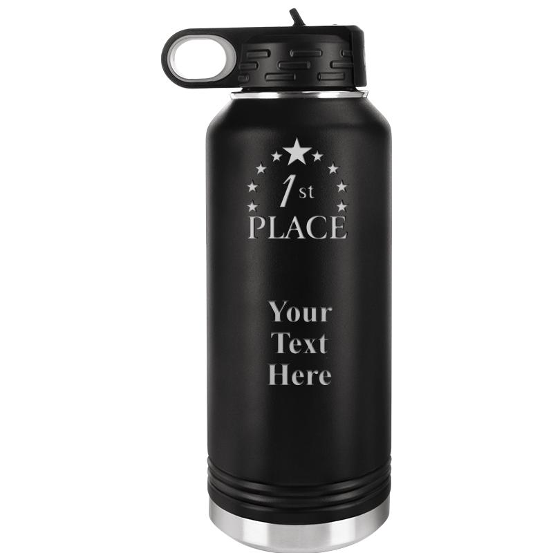 WATER BOTTLE 32OZ BLACK