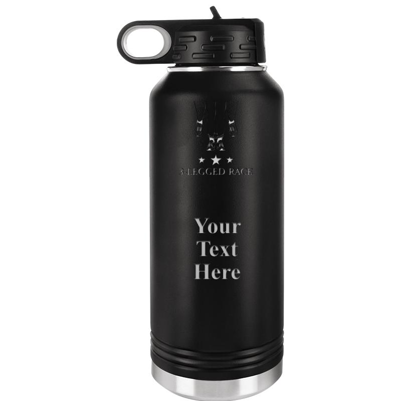 WATER BOTTLE 32OZ BLACK