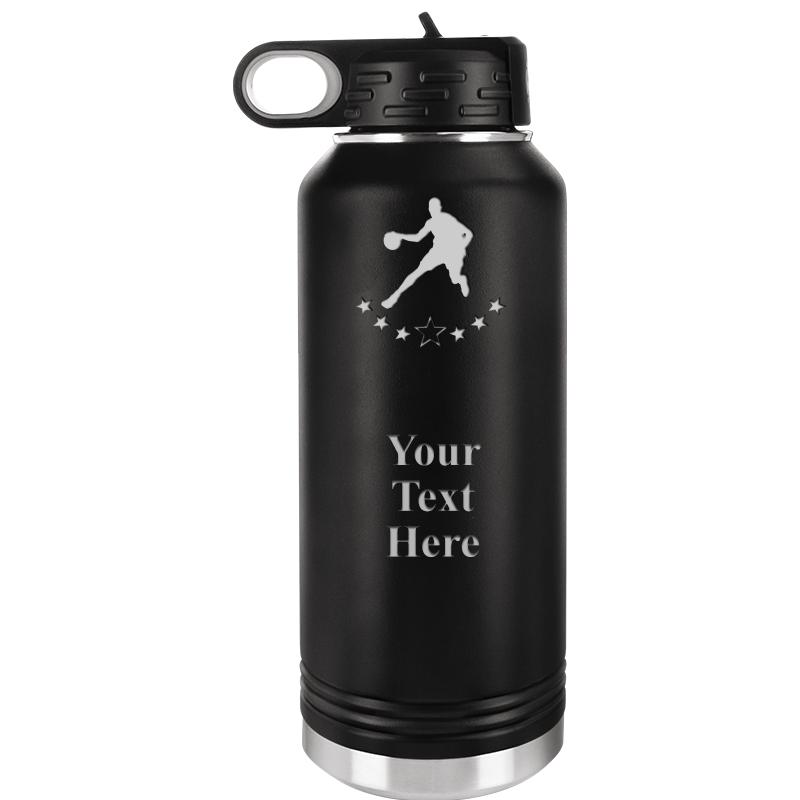 WATER BOTTLE 32OZ BLACK