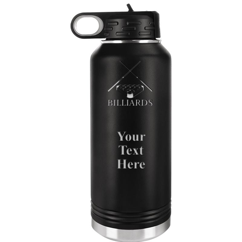 WATER BOTTLE 32OZ BLACK