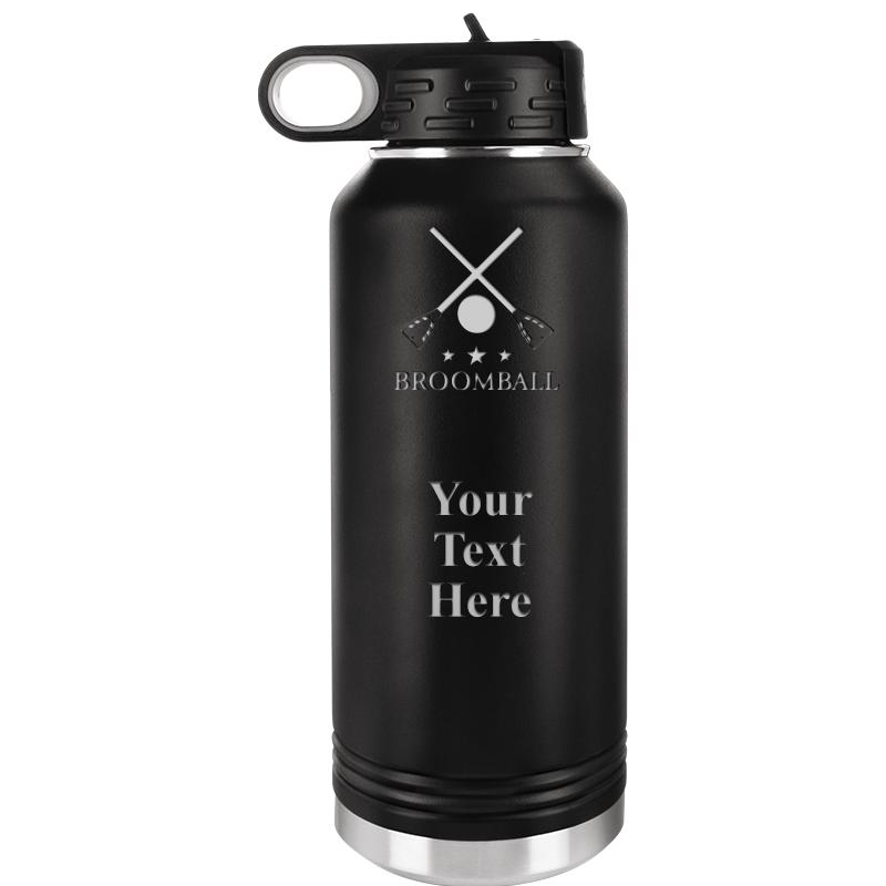 WATER BOTTLE 32OZ BLACK